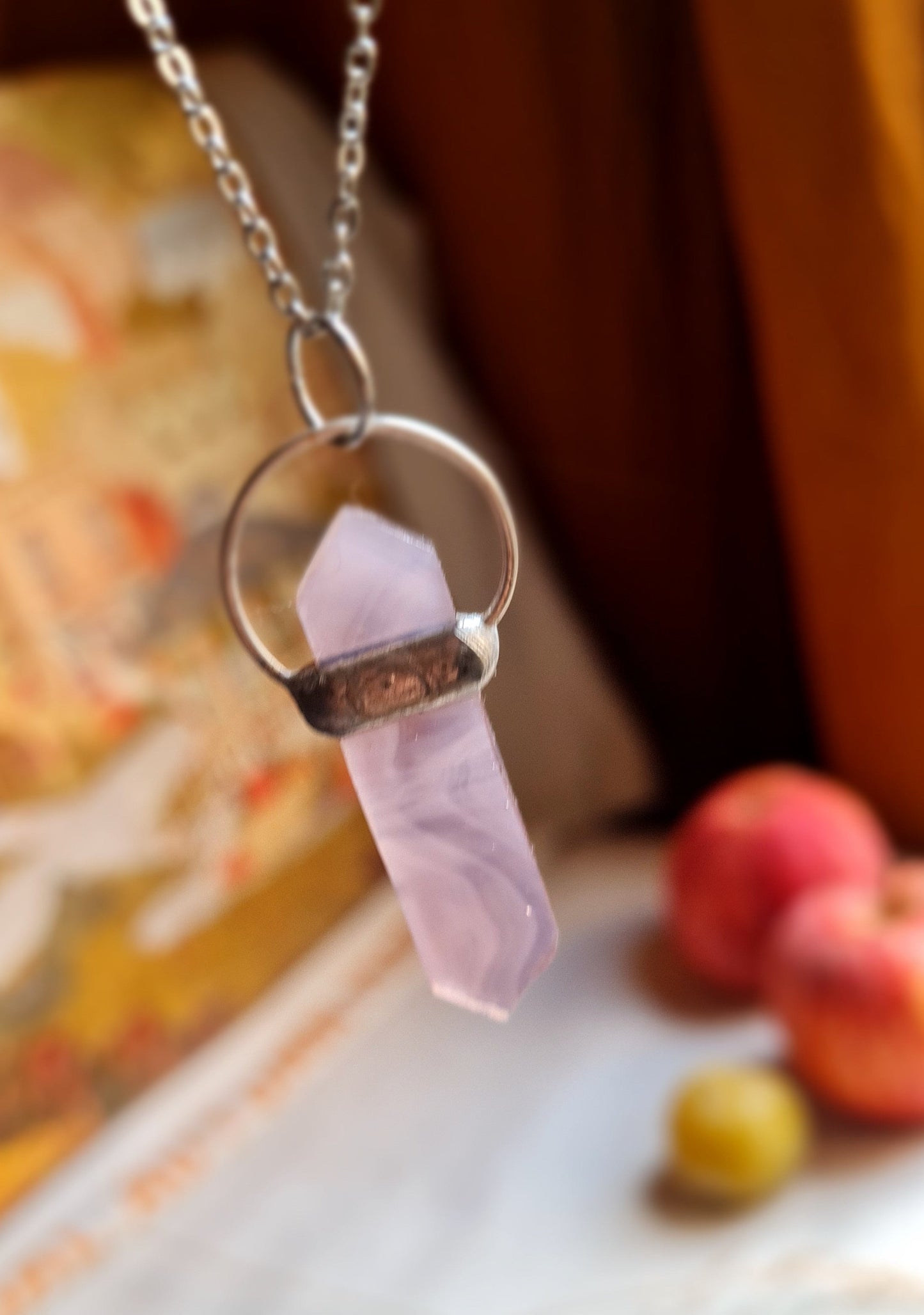 Cristal de quartz rose