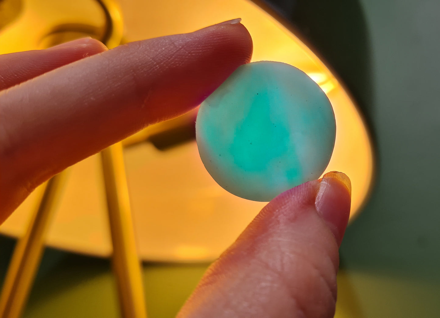 Constellations du zodiaque : bleu ciel et vert pomme opalescents